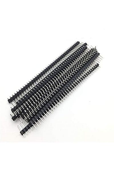 Choice 20 Pcs 10 Pairs 40 Pin 1x40 Single Row Male And Female 2.54 Breakable Pin Header Pcb Jst Connecto...