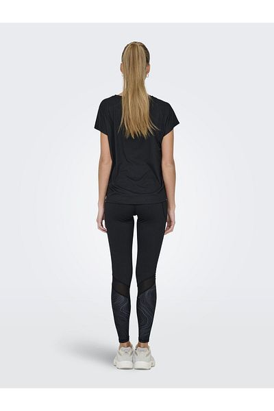 Only Play Sportleggings ONPMILA-2-ROCK Hohe Taille Enger Schnitt Sportleggings