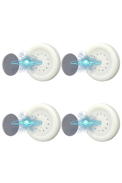 Choice 4 Set 4 Set Strong Magnetic Hooks Wall Mount Anti-Lost Magnet Holder for Fridge Sticker Remote Contr