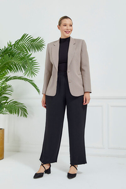 Fagi Γυναικείο κλασικό μπουφάν με κουμπιά με καρό