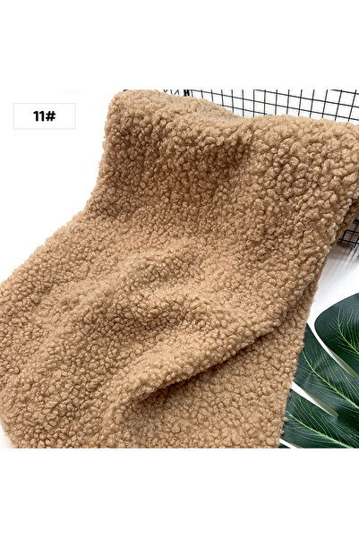 Choice 45x50 سم 1 قطعة 11 1 قطعة 45x50 سم قماش جديد لدمية تيدي القطيفة الناعمة الحبيبية المصنوعة يدويًا