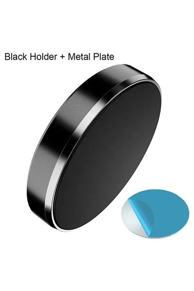 Vikefon black Universal Magnetic Car Phone Holder Magnet Mount Bracket Stick on Car Dashboard Wall All Mobil