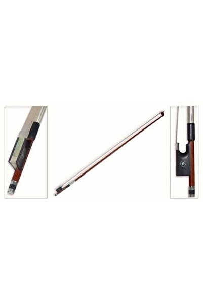 VALENCIA قوس كمان VBW200 (4/4)، قطع ثماني الأضلاع، مغلف بالسلك الفضي