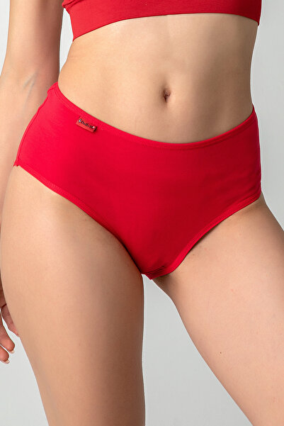 Doremi High Waist 100% Natural Cotton Lycra Comfortable Fit Women's Bato Panties