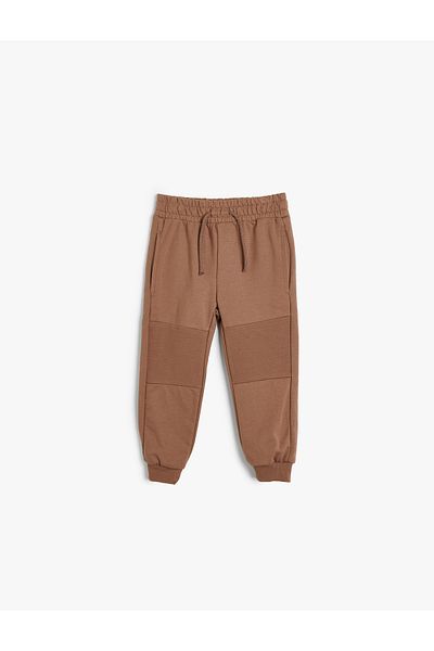 Koton Cotton Jogger Sweatpants - Waist Lace-up