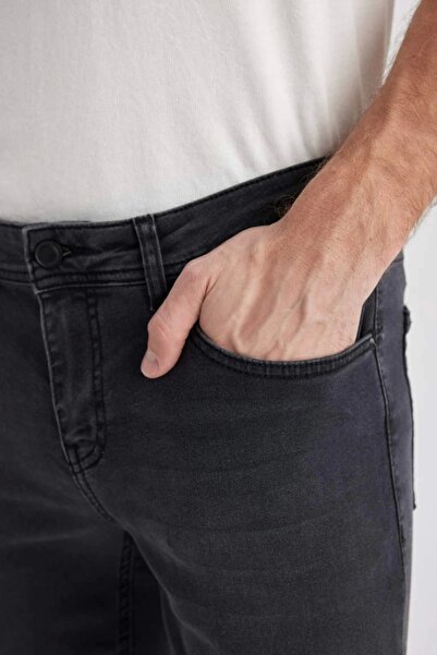 DeFacto A4547 Carlo Skinny Fit Dar Paça Jean Pantolon