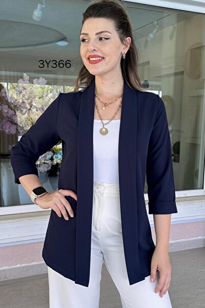 İnce Topuk سترة قماش مزدوجة موديل 3y366