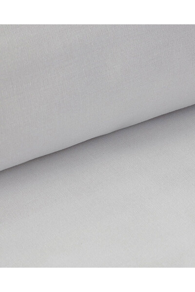 English Home غطاء لحاف مزدوج من القطن الخالص باللون الأبيض