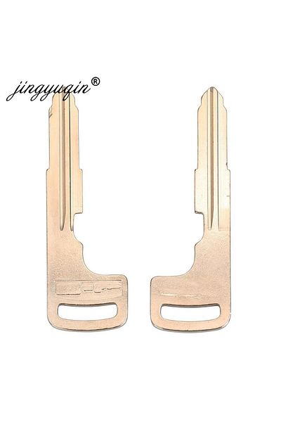 jingyuqin 10pcs Smart Keyless Entry Remote Insert Emergency key for Mitsubishi Lancer Outlander A...