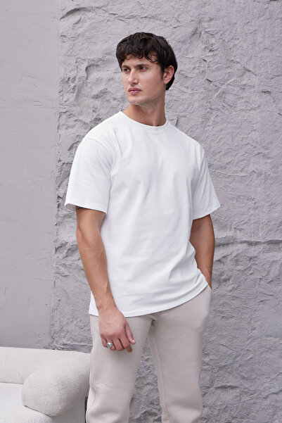 Perché Men's Slim Crew Neck Short Sleeve T-Shirt
