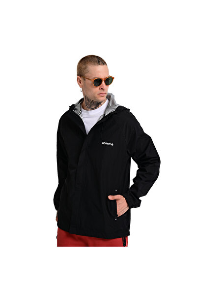 Sportive Madrid Erkek Siyah Günlük Stil Mont 24KU002-SYH