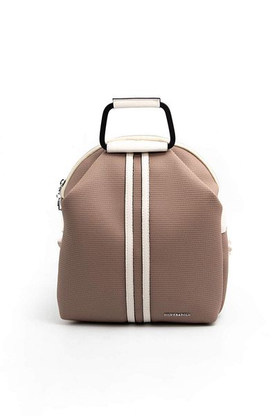 Silver Polo Γυναικείο σακίδιο πλάτης Silver & Polo Sand - Bone SP771