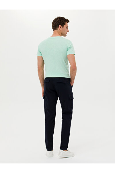 Cacharel Lacivert Carrot Fit Kanvas Pantolon 50264922-VR033