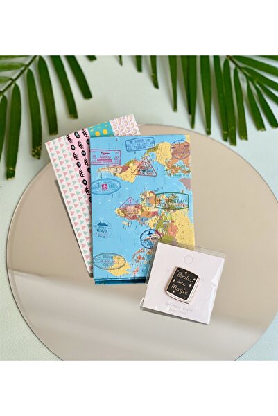 Gift Moda Travel Mini Albüm Ve Rozet Set