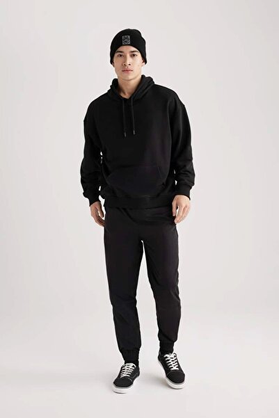 DeFacto B7493 Παντελόνι με ευέλικτο λουράκι Regular Jogger