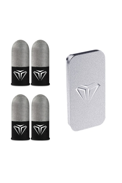 Choice 2 Pair In 1 Case Slim Fingertip Gloves For Gamers Sweatproof Tear Resi...