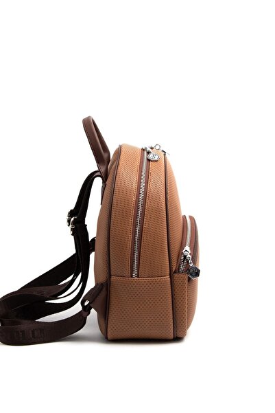 Silver Polo Silver & Polo Caramel - Καφέ SP945 Γυναικείο σακίδιο πλάτης