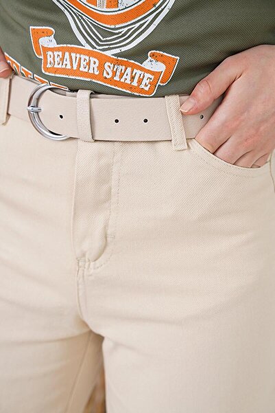 MAKRAS EXCLUSIVE A122098 Jeans High Waist Boyfriend Loose Wide Leg Denim Pants