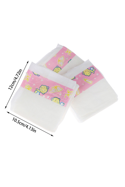 Choice 3 قطع من حفاضات السراويل التي يمكن ارتداؤها كإكسسوار للدمية هدية إكسسو...