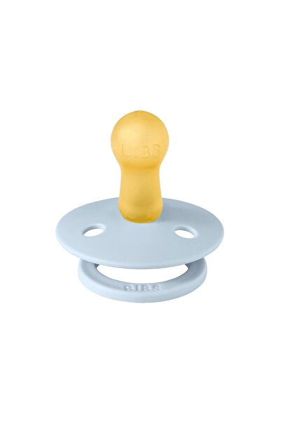 Bibs Studio Colour Block Kauçuk Emzik- Dusty Blue 6 Ay+