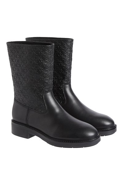 Calvin Klein Calvin Klein Black Booties Womens Shoes