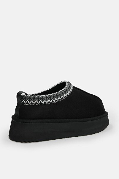 NILUFARR Toffie Чорні жіночі чоботи з натуральної шкіри та справжнього хутра