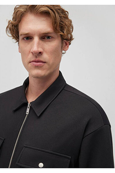 Mavi Fermuarlı Siyah Sweatshirt 0S10177-900