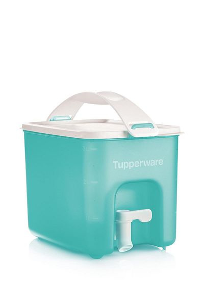 Tupperware White Portable Water Dispenser 3.1 Lt