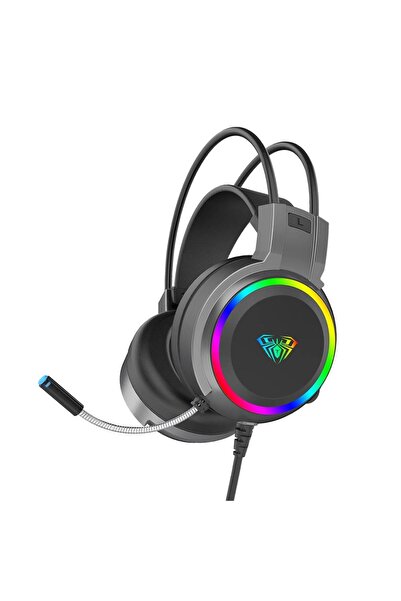 Genel Markalar S608 Rainbow 3.5mm Usb-a Gaming Oyuncu Kulaküstü Kulaklık