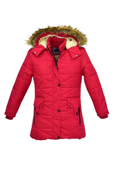 BAGLAN Girl's Hooded Coat - Bs-2015 Model