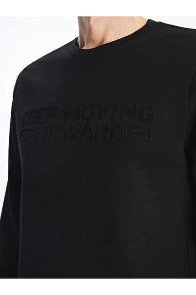 LC Waikiki Lcw Bisiklet Yaka Uzun Kollu Erkek Sweatshirt