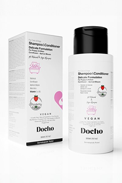 Docho Şampuan Ve Krem Delicate Hassas Deriler Ve Yavrular 300 ml