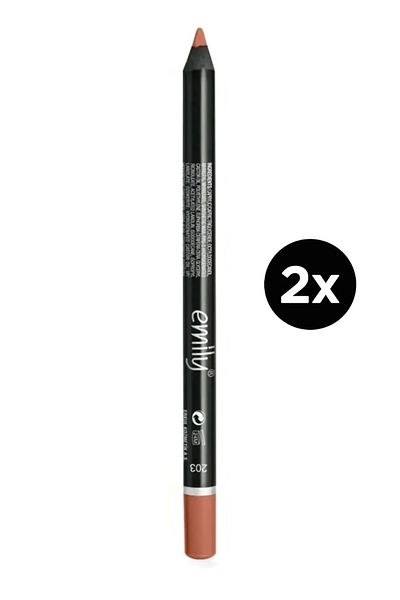 EMILY Lip Liner - No: 203, 2 Pieces
