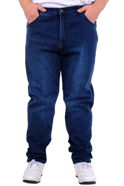 ModeXL Men's Classic Large Size Jeans - Blue Mark 21920D