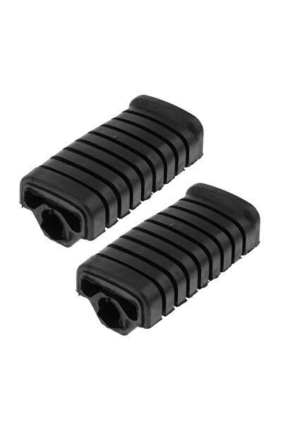 Choice طقم غطاء مسند قدم للدراجات النارية مكون من قطعتين، مناسب لدراجة هوندا ...