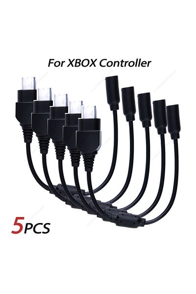 Shunmaii 5pcs 5pcs For Xbox Controller Breakaway Extension Cable Lead Gaming Lines Converter Adapter Game Acc