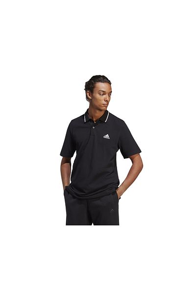 adidas Ανδρικό μπλουζάκι πόλο casual IC9314 - Μαύρο