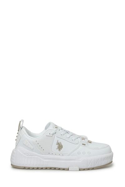 U.S. Polo Assn. U.S. Polo Assn. Danse White Beige Women's Shoes