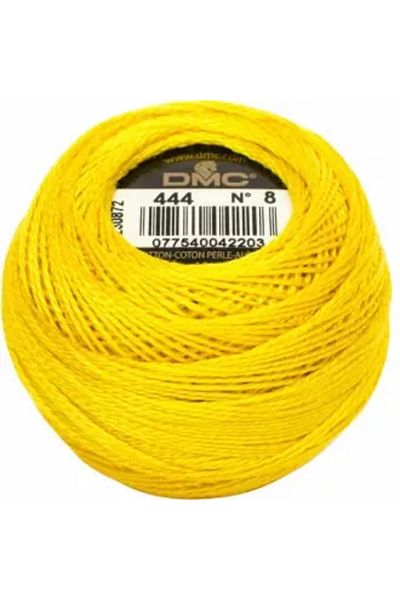 Dmc Koton Perle 444 (No:8) - 2 Pieces