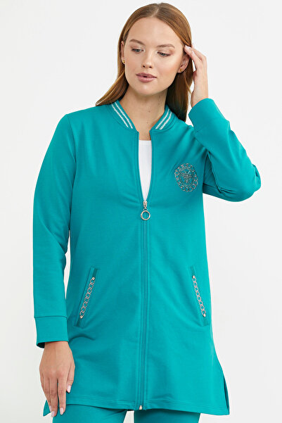 Sementa Marine Detaylı Tunik Eşofman Takım - Petrol