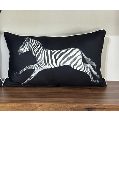 KIRLENTİM SİYAH BEYAZ ZEBRA KOMBİN KIRLENT KILIFI