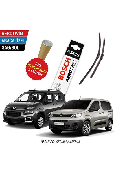 Silecek Sepeti Citroen Berlingo Silecek (2019-2023) Bosch Aerotwin A543S