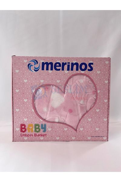 Merinos Embos Pink Baby Blanket