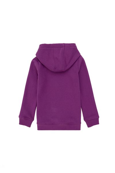U.S. Polo Assn. Girl's Hooded Basic Violet Sweatshirt - 50292512 -Vr037