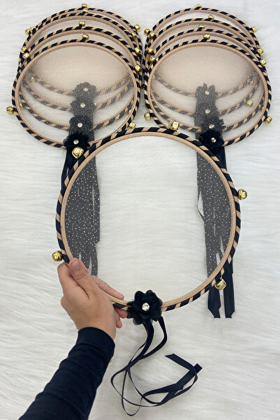 ZEYMERADE ديفلي العروس باللون الأسود، وصيفة العروس، حفل زفاف، ليلة الحناء، خت...