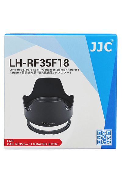 JJC Black Rf 35mm Flower Lens Hood Shade For Canon Rf 35mm F1.8 Macro Is Stm Lens Replaces Canon Ew-