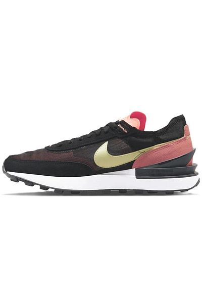 Nike Waffle One Sneaker Black Women's Casual Sports Shoes