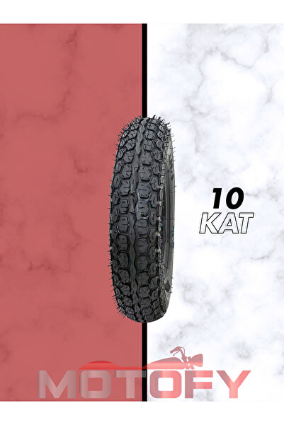 MOTOFY 4.00 x 8 TL DESEN - 399 10 KAT 3 TEKERLİ E BİKE RÖMORK ÇAPA LASTİĞİ