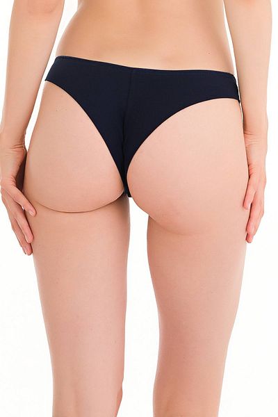 Newlilla 3232 Brasilianisches 3-teiliges Damen-Höschen aus einfarbiger Baumwolle