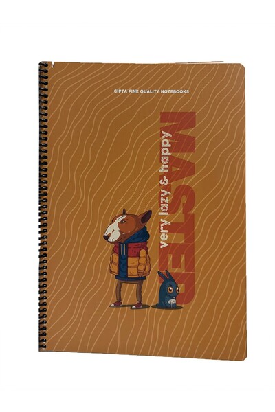 Miniso Lazy Master Spiralli Karton Kapaklı Defter